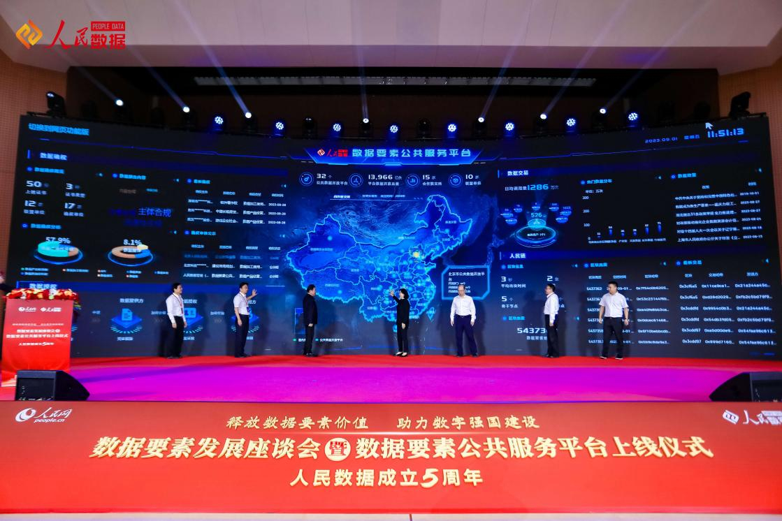 圖3:數據要素公共服務平臺上線儀式