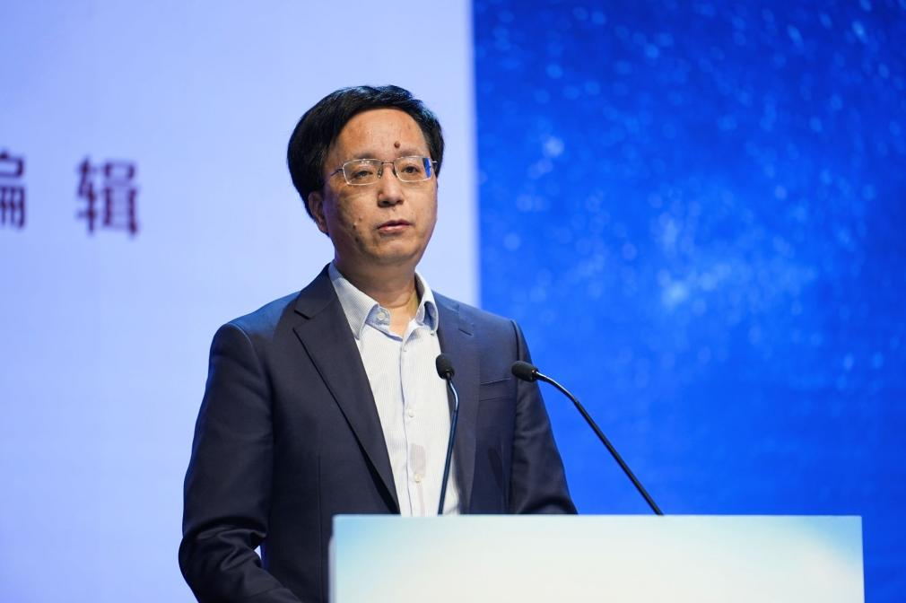 中國新聞社融媒體中心主任、中國新聞網總編輯吳慶才在“總編輯時間”環節發言。
