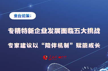 專家建議以“陪伴機制”賦能專精特新企業成長