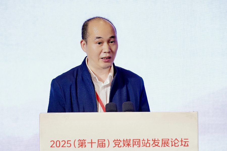 主旨發言嘉賓陸上早 常州市新聞傳媒中心黨委委員、副主任、副總編輯